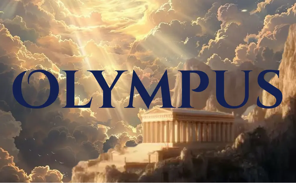 Olympus personal project cover design